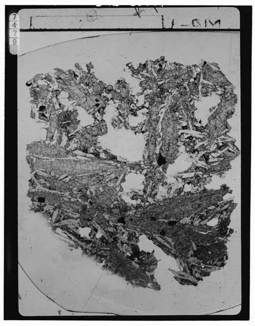 Thin Section Photograph of Apollo 15 Sample(s) 15058,125