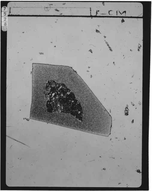 Thin Section Photograph of Apollo 15 Sample(s) 15455,163