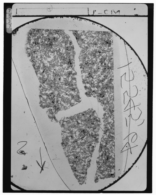 Thin Section Photograph of Apollo 15 Sample(s) 15545,64