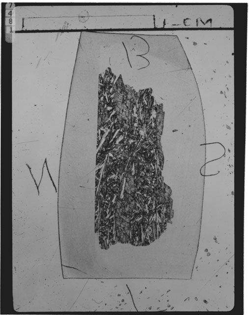 Thin Section Photograph of Apollo 15 Sample(s) 15476,34