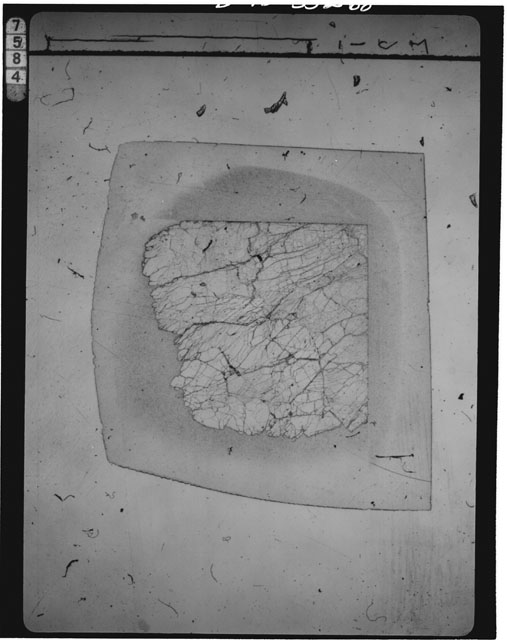 Thin Section Photograph of Apollo 15 Sample(s) 15415,92