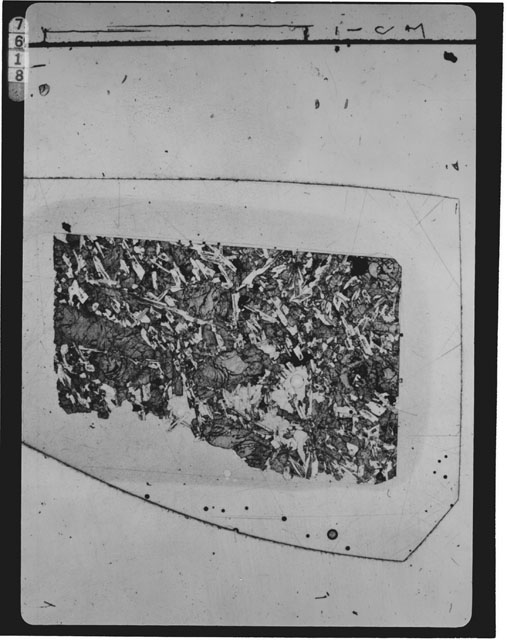 Thin Section Photograph of Apollo 15 Sample(s) 15076,72