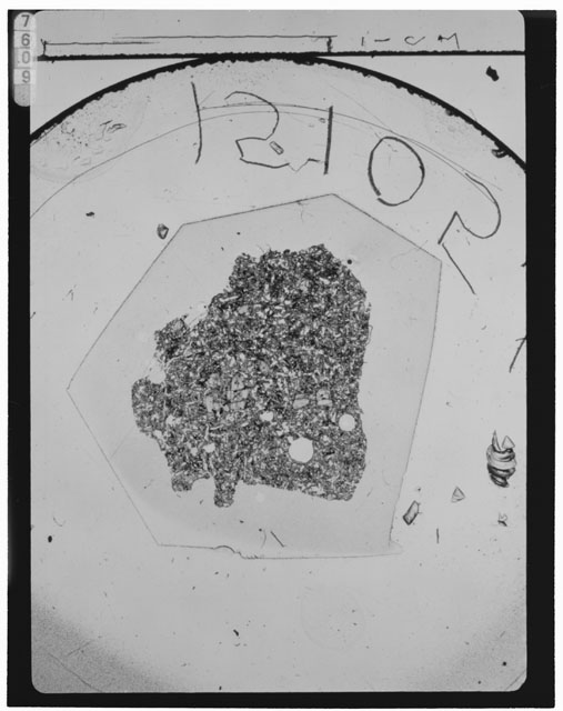 Thin Section Photograph of Apollo 15 Sample(s) 15105,6
