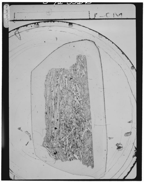 Thin Section Photograph of Apollo 15 Sample(s) 15476,35