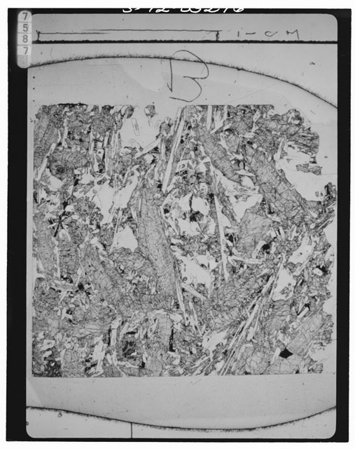 Thin Section Photograph of Apollo 15 Sample(s) 15058,130