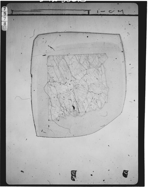 Thin Section Photograph of Apollo 15 Sample(s) 15415,91