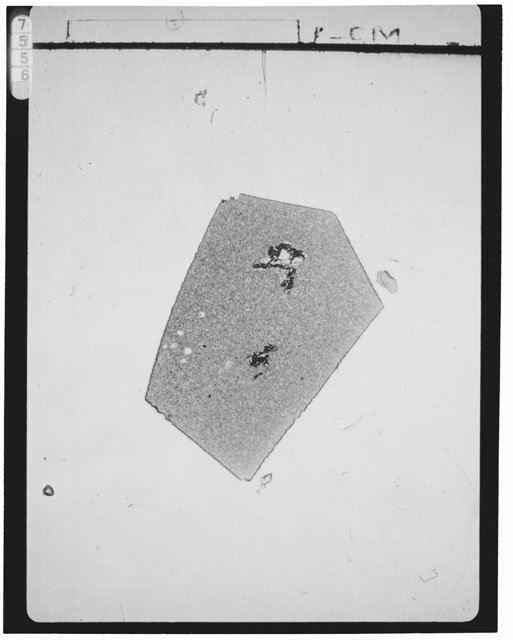 Thin Section Photograph of Apollo 15 Sample(s) 15455,166