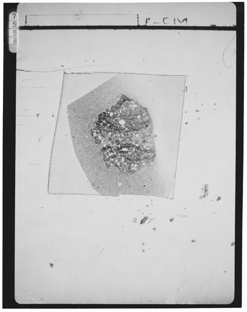 Thin Section Photograph of Apollo 15 Sample(s) 15455,168