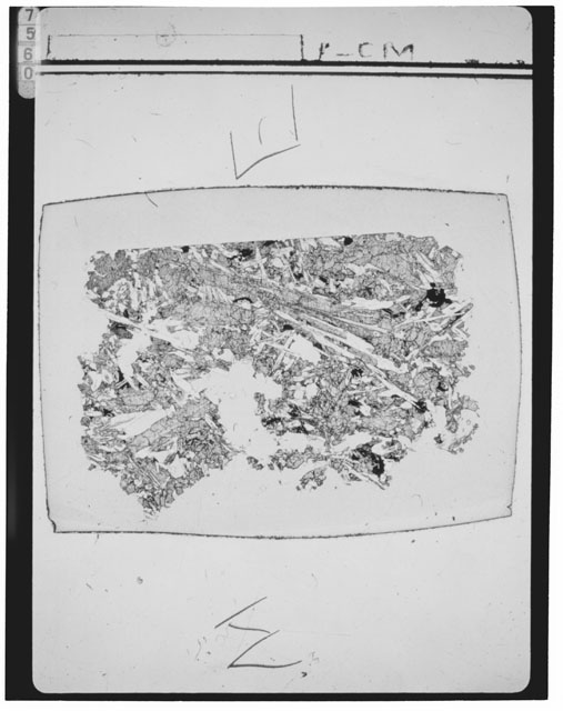 Thin Section Photograph of Apollo 15 Sample(s) 15058,126