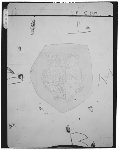 Thin Section Photograph of Apollo 15 Sample(s) 15415,85