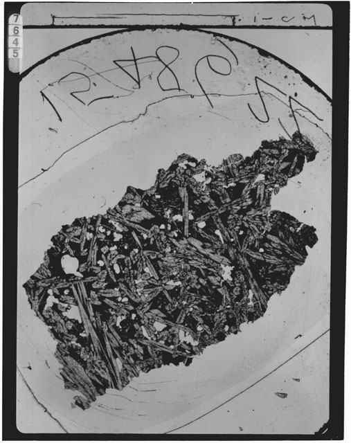 Thin Section Photograph of Apollo 15 Sample(s) 15486,22