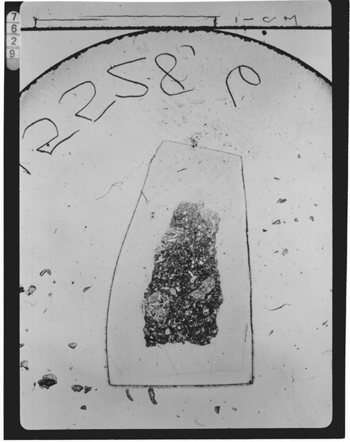 Thin Section Photograph of Apollo 15 Sample(s) 15528,6