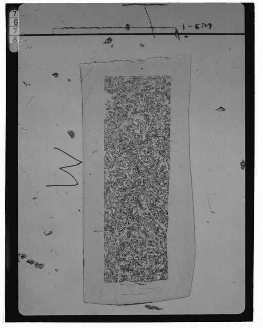 Black and white Thin Section photograph of Apollo 14 Sample(s) 14310,249.