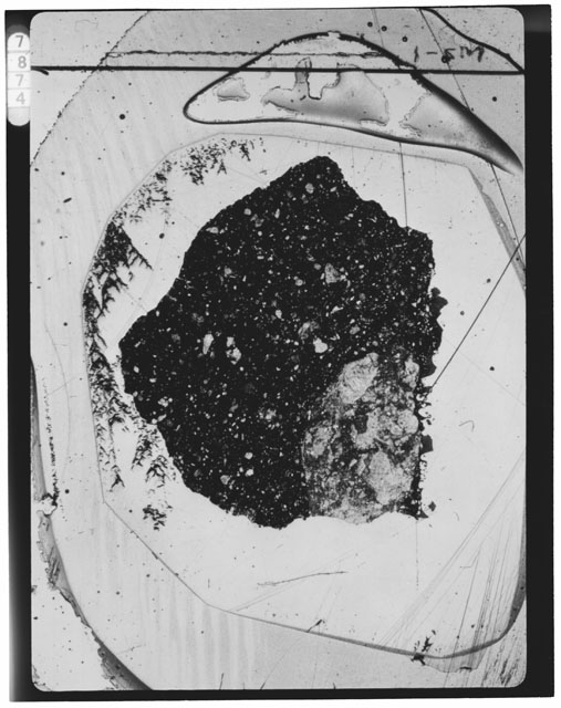 Thin Section Photograph of Apollo 15 Sample(s) 15485,84