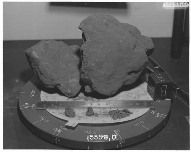 Rock Reconstruction Photograph of Apollo 15 Sample(s) 15558,0