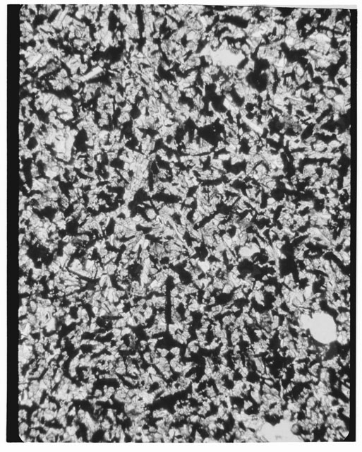 Black and white Thin Section photograph of Apollo 11 Sample(s) 10049,39.